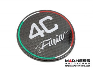Alfa Romeo 4C Carbon Fiber Fuel Door - Furia Alfa Romeo 4C Carbon Fiber Fuel Door - Furia